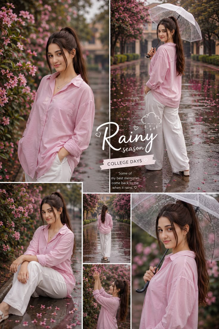High quality Rainy Season Portrait example.