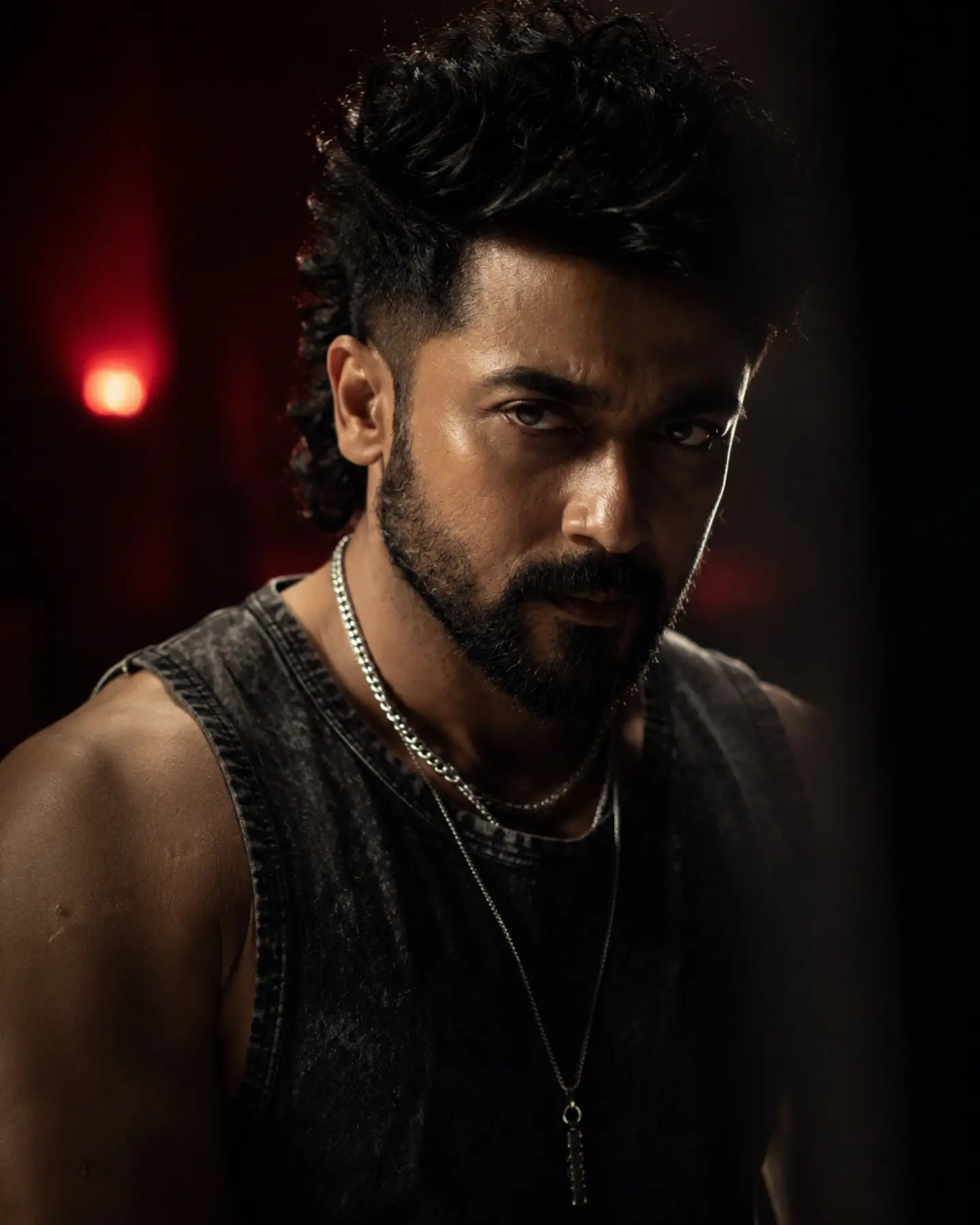 Cinematic Close Portrait featuring a premium editorial fashion close-up with cinematic realism.